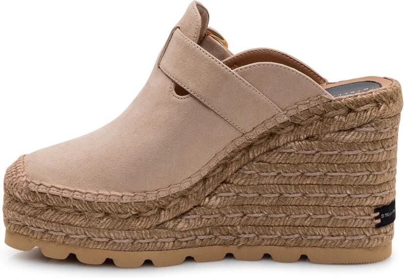 Stella McCartney Gaia Suede Clogs - Foto 4
