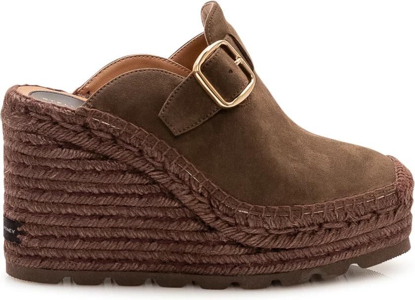 Stella McCartney Gaia Suede Clogs