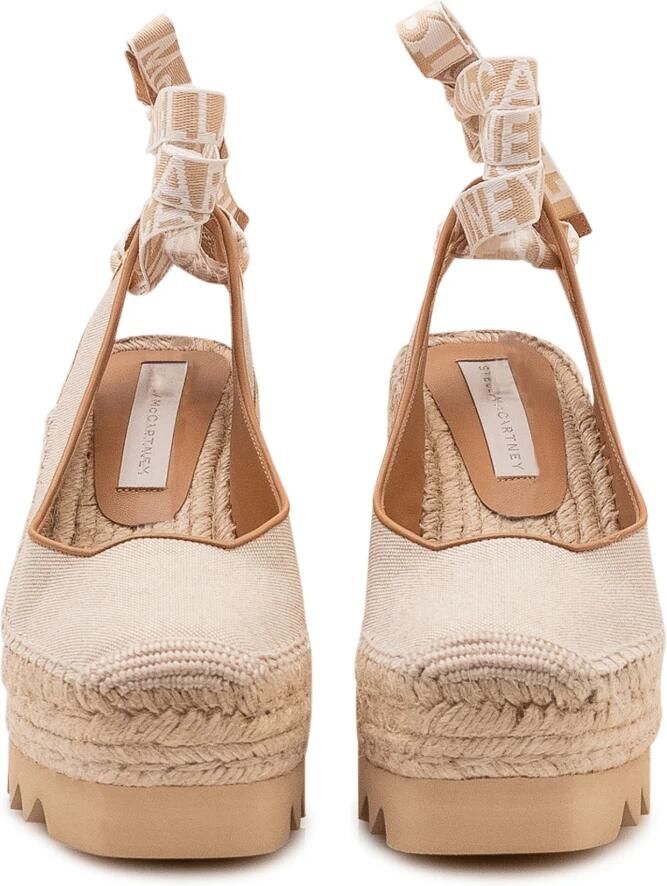 Stella McCartney Gaia Wedge Slingback - Foto 3