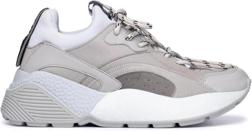 Stella McCartney Grijze Sneakers Stijlvol Ontwerp Comfortabele Pasvorm