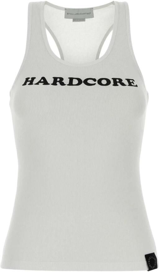 Stella McCartney Hardcore Slogan Tank Top