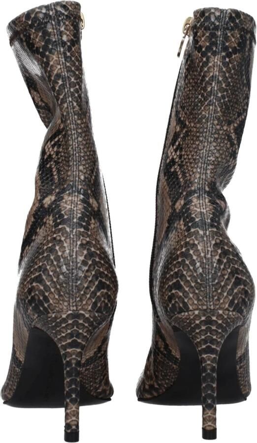 Stella McCartney Bruine leren enkellaarzen vintage stijl