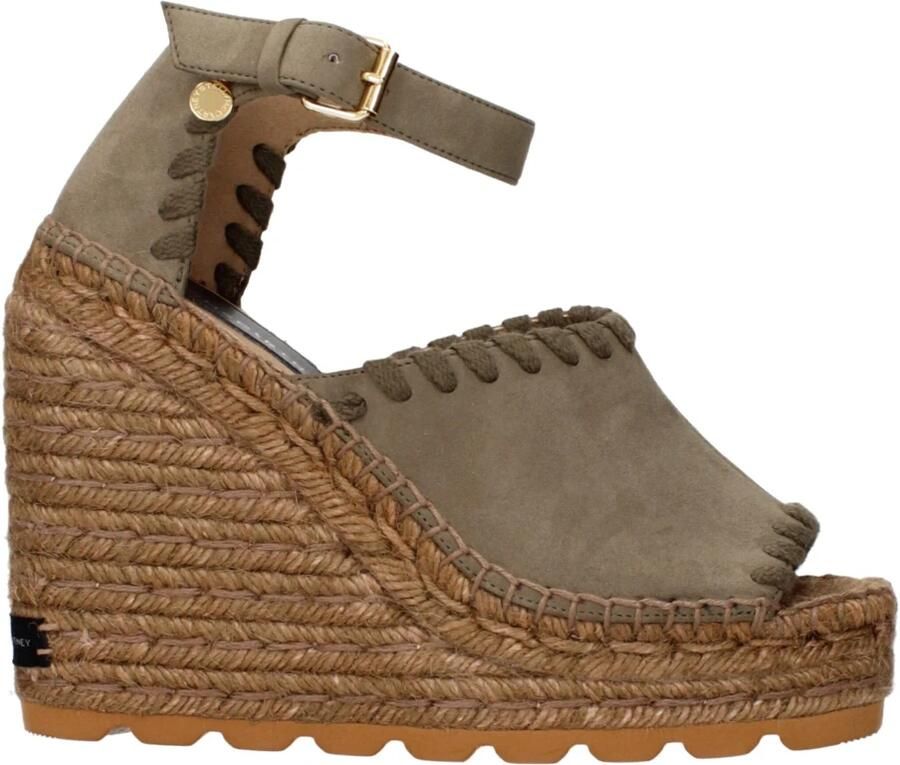 Stella McCartney Leren Sleehak Sandalen - Foto 2