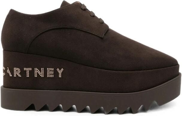 Stella McCartney Logo Elyse Platforms