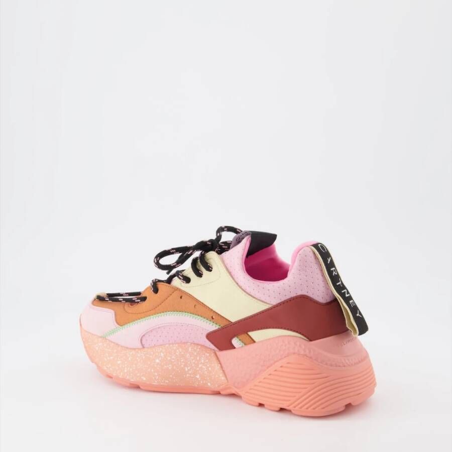 Stella Mccartney Multicolor Veterschoenen Pink Dames