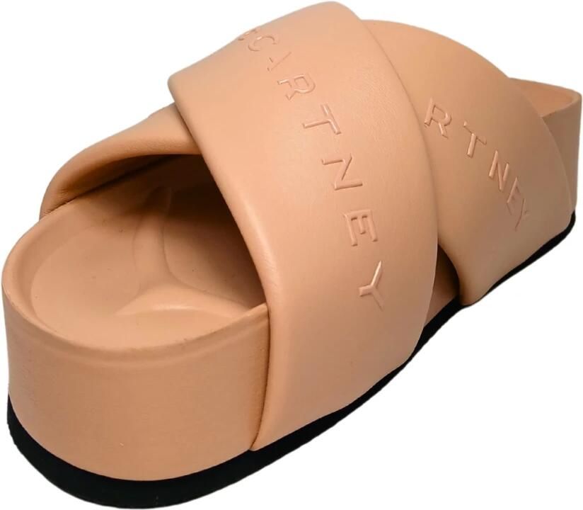 Stella Mccartney Blush Pink Platform Slides Pink Dames - Foto 2