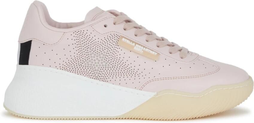 Stella McCartney Sequin-Embellished Lace-Up Sneakers