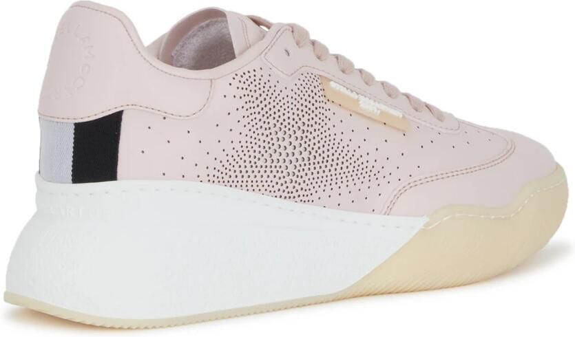 Stella McCartney Sequin-Embellished Lace-Up Sneakers - Foto 2