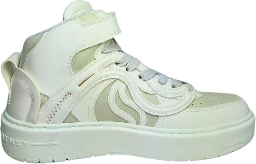 Stella Mccartney Sneakers Ice Coloured S Wave 2 High-Top Sneakers in wit - Foto 2