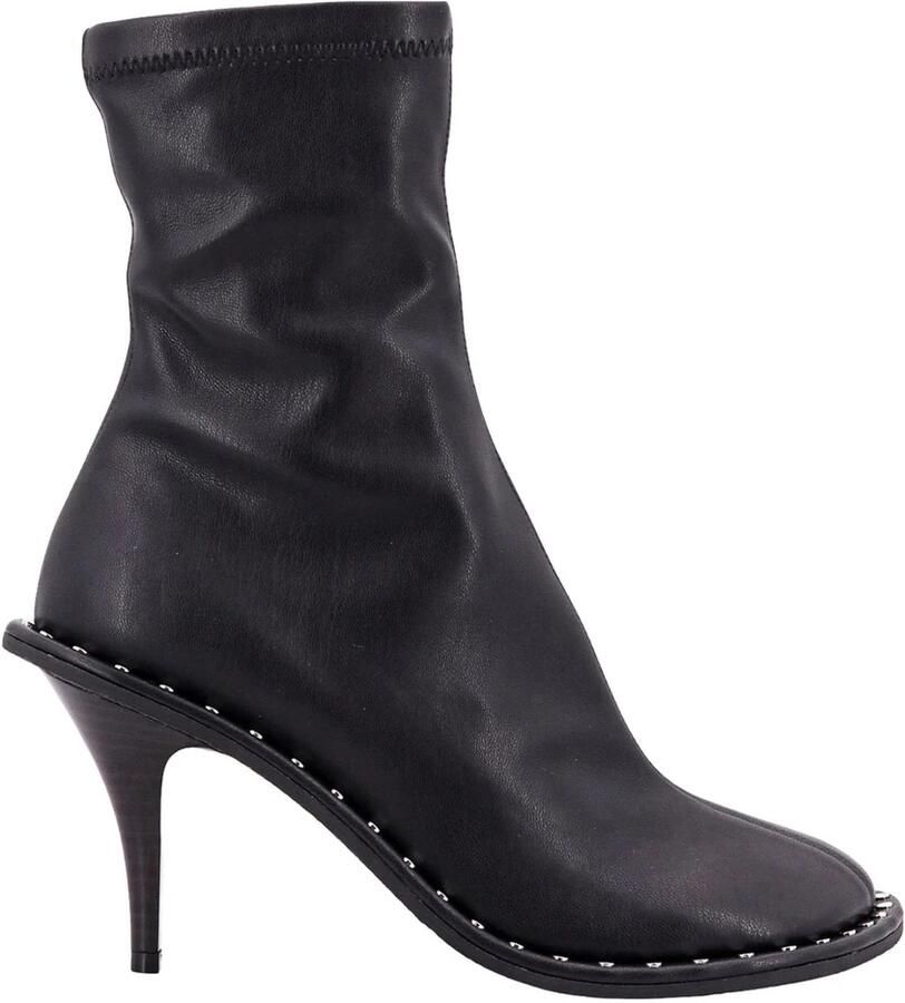 Stella McCartney Syder Square-Toe Enkellaarsjes