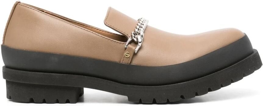 Stella Mccartney Chian Gedetailleerde Loafers Brown Dames