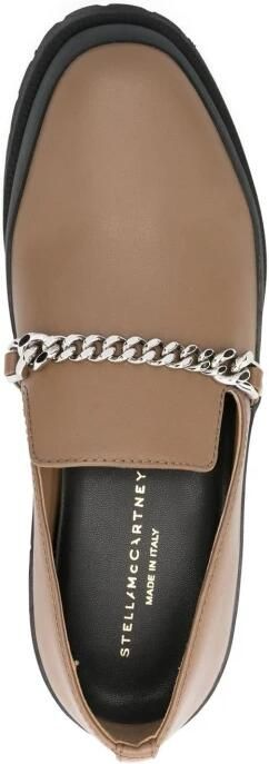Stella Mccartney Chian Gedetailleerde Loafers Brown Dames - Foto 2