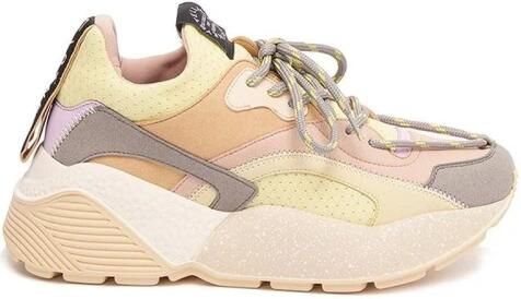 Stella McCartney Vegan Leren Chunky Sneakers met Design