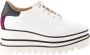 Stella Mccartney Vierkante Neus Veterschoenen White Dames - Thumbnail 1