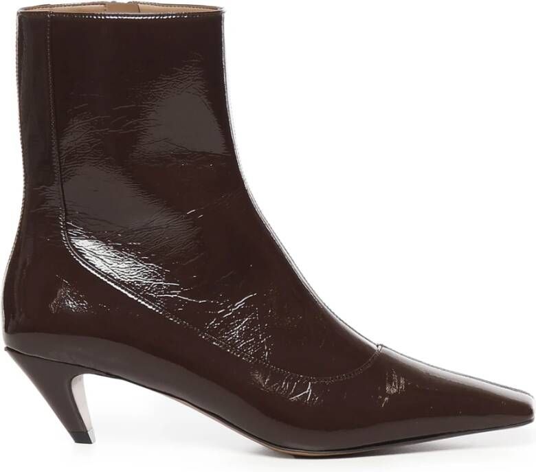 Stella McCartney Vegan Mokka Laarzen Ritssluiting