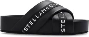 Stella Mccartney Sandalen Platform Vesta Slides in black