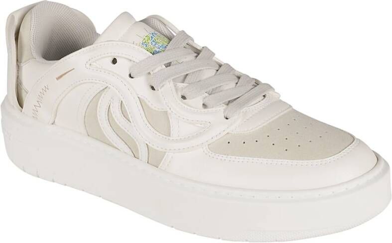 Stella Mccartney Witte S-Wave lage sneakers White Dames