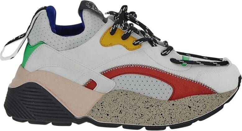 Stella McCartney Witte Sneakers met Geperforeerde Details