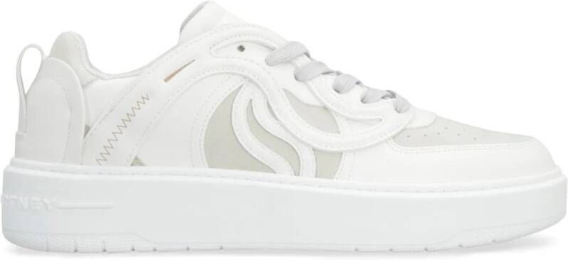 Stella Mccartney S Wave 1 Low-Top Sneakers White Dames