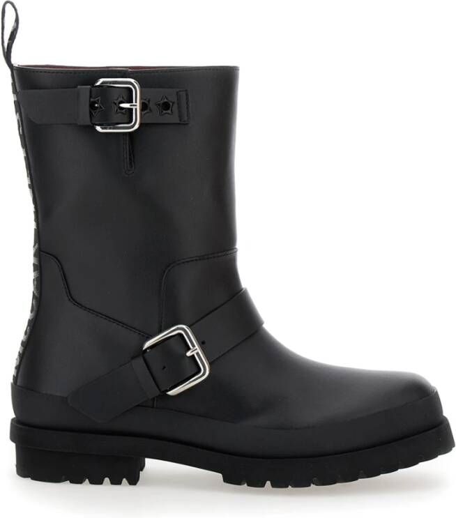 Stella Mccartney Zwarte Alter Sporty Mat Laarzen Black Dames
