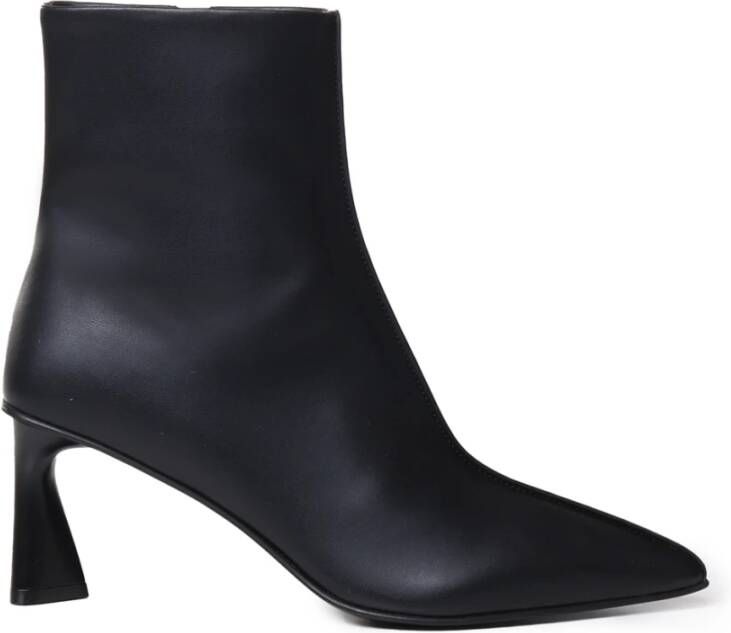 Stella Mccartney Zwarte laarzen met 98% katoen Black Dames
