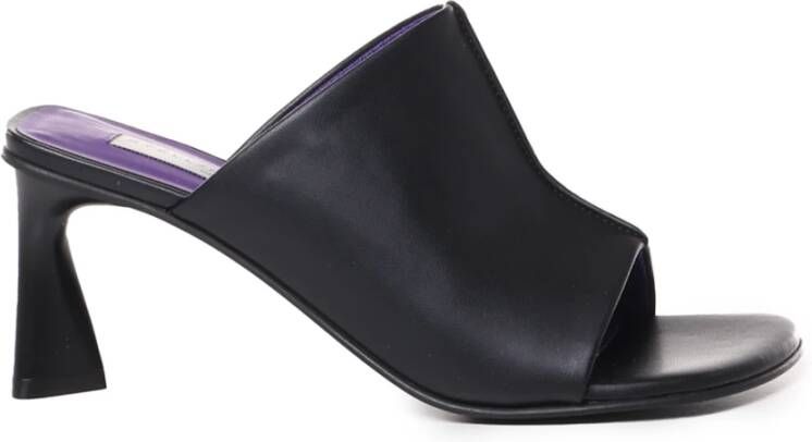 Stella Mccartney Elsa Mules met Sculpturale Hak Black Dames