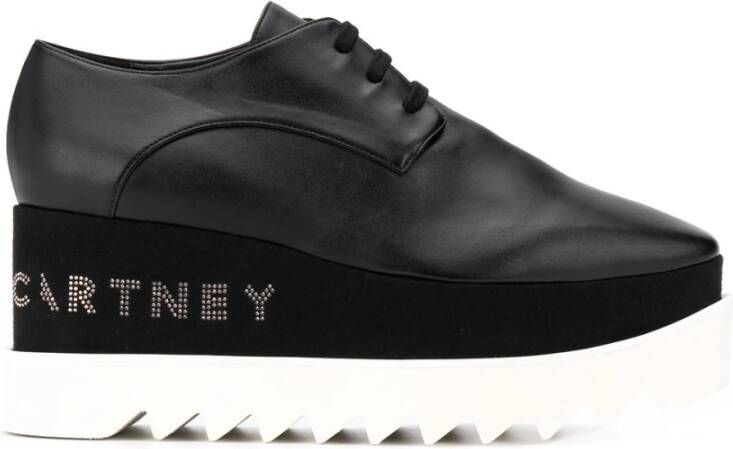 Stella McCartney Zwarte Sneakers met Noppen en Veters