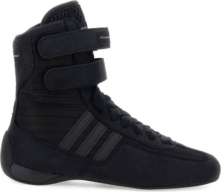Stella McCartney Zwarte Zijde Nylon Sneakers