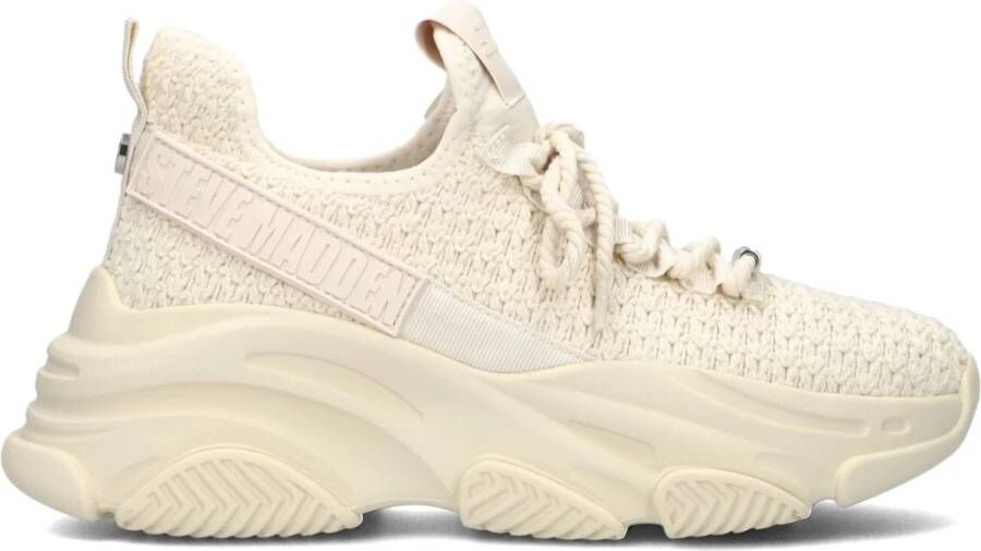 Steve Madden Beige Geweven Textiel Sneaker Project