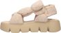 Steve Madden Beige Plateau Sandalen Bonkers-C Beige Dames - Thumbnail 3