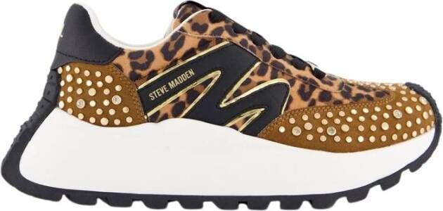 Steve Madden Beige Supercampo Sneaker voor dames