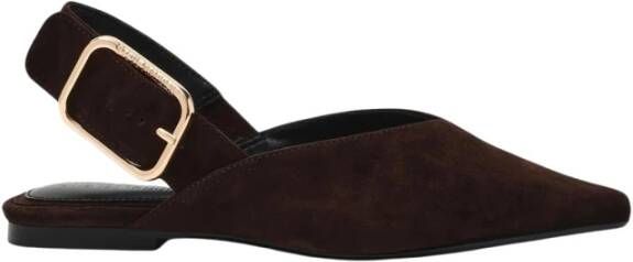 Steve Madden Bruine platte schoenen voor vrouwen