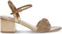 Steve Madden Bruine sandalen met strappy en rhinestone detail - Thumbnail 1