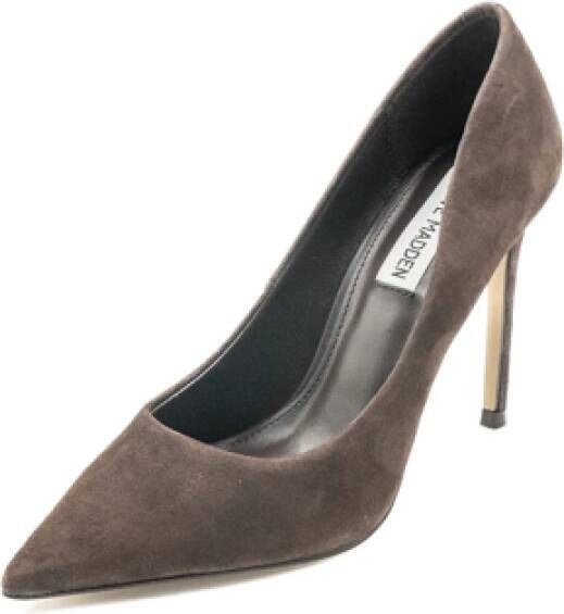 Steve Madden Bruine Suède Hoge Hakken - Foto 2