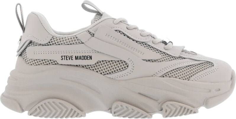 Steve Madden Casual Possession-E Sneaker Grijs Dames