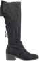 Steve Madden Casual Zwarte Suède Platte Schoenen Black Dames - Thumbnail 6