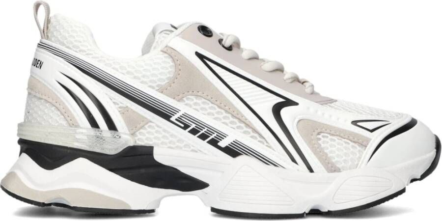 Steve Madden Speedster chunky sneakers off white beige zwart - Foto 2