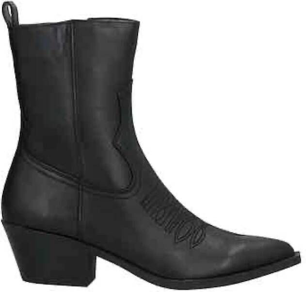 Steve Madden Cowboy Boots Black Dames