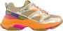 Steve Madden Medallist2 Sneakers Dames Goud - Thumbnail 2