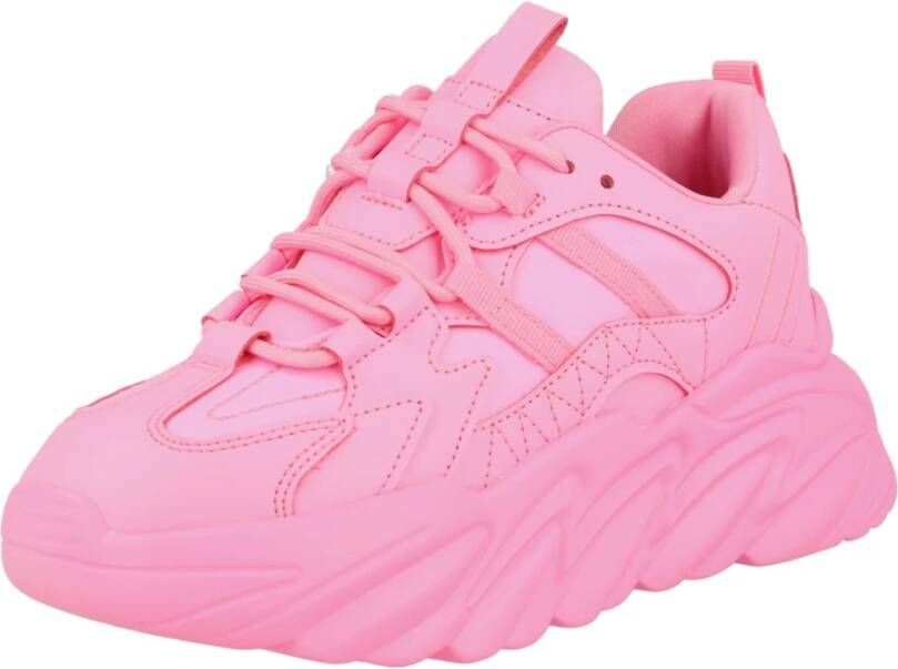 Steve Madden Dames Wave Sportschoenen Pink Dames
