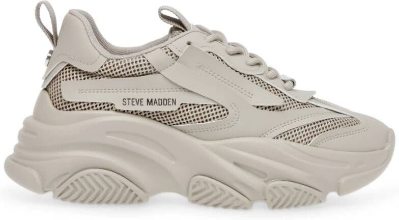 Steve Madden Damestrainers Possession Grijs Dames