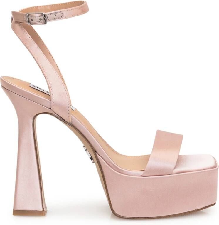 Steve Madden Discord Platte Sandalen Pink Dames