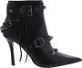 Steve Madden Fortitude Enkellaarsjes Enkelboots met rits Dames Zwart - Thumbnail 2