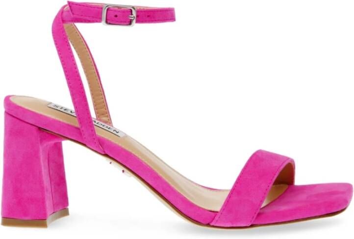 Steve Madden Elegante Suède Sandaal Hak 8.5 cm