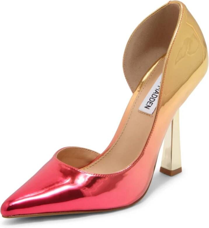 Steve Madden Fuchsia Ombre Spiegeleffect Hoge Hakken