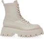 Steve Madden Gevechtslaarzen Over-Ride White Dames - Thumbnail 1