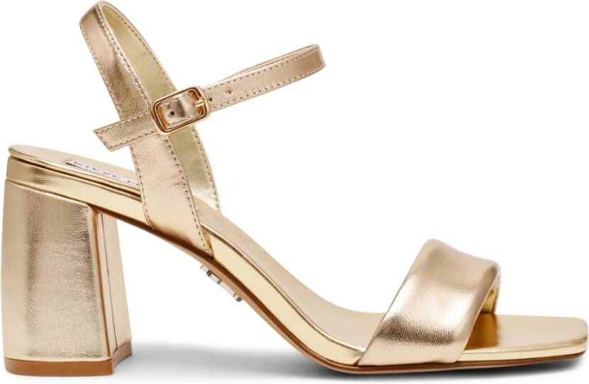 Steve Madden Gouden Sandalen voor Vrouwen