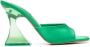 Steve Madden Groene Lipa Satijnen Sandalen Groen Dames - Thumbnail 1