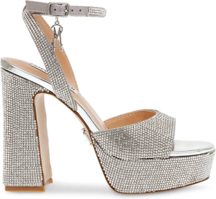 Steve Madden High Heel Sandals Gray Dames