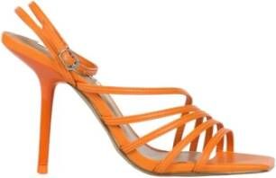 Steve Madden Sandalen met hoge hakken Oranje Dames